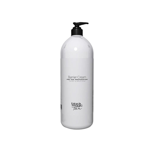 Black Magic Barrier Cream professional pre-tan moisturiser to prevent tan build-up on dry areas for a smooth, even finish